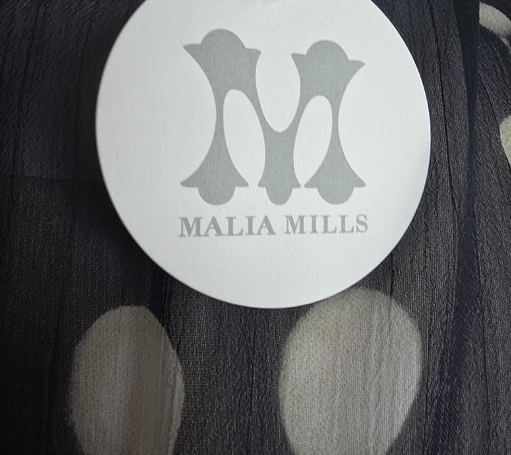 NWT Malia Mills Demi Caftan Urban Dot Noir - Picture 10 of 15